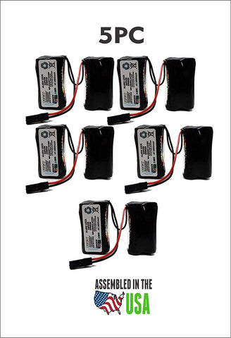 5PC Saflok S90040 Replacement Battery