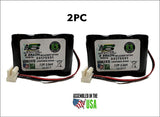 2pc 33175551,34502556,UNIPOWER B11443 for B.Braun Vista Basic replacement battery