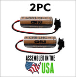 2PC Fuji CR8-LHC, toto Battery 3V Automatic Flusher