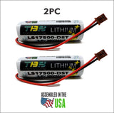 2PC Denso REPLACEMENT BATTERY LS17500-DST Battery 3.6V Lithium PLC