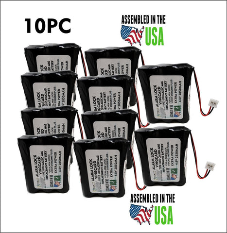 10PC VingCard Type 3 LCU Classic Mag REPLACEMENT BATTERY