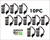 10PC Allen Bradley BR2/3A-AB,1756-BA2,1756-L6X PLC Lithium Battery 3v 1500mAh