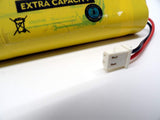 4pc Topcon 24-030001-01 Battery - Replacement for Topcon Hiper Pro, Hiper Lite Plus, Hiper-L1, Hiper Ga, Hiper Gb (Li-ion,7.4V, 5200mAh/40.56Wh)
