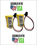 2PC Lithonia ELB B001 Replacement Emergency Light Battery