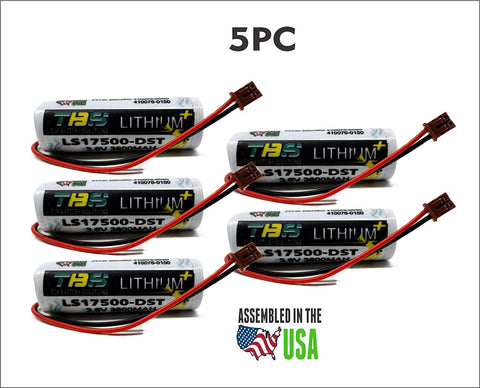 5pc Denso REPLACEMENT BATTERY LS17500-DST Battery 3.6V Lithium PLC