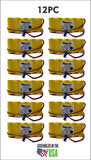 12PC Sure-Lites SL026139, 026-139,17934-P,Replacement Emergency Lighting Battery