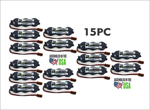 15PC CR2477N-3RX Panasonic 44A747665-001R03, 44A747665-001R02, 44A747665-001R01, GE Fanuc IC698ACC701 PLC - CNC Replacement Battery