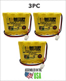 3PC Best Lighting Products BL00005 Replacement Battery