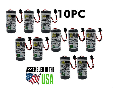 10pc Mitsubishi Q6BAT,CR17335SE-MC Battery 3.0V Lithium PLC