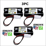 3PC Chloride 100-003-A031 replacement battery
