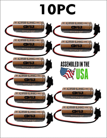 10PC Fuji CR8-LHC, toto  Battery 3V Automatic Flusher