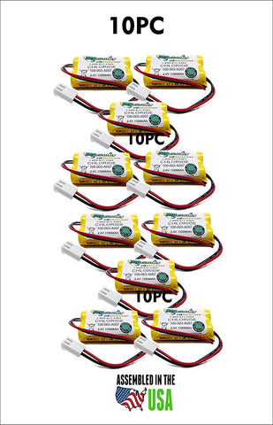 10PC Chloride 100003A097 and A093,Astralite 20-0019B Replacement Battery