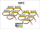 10PC UNITECH 6200RP,3.6V NICAD BATTERY REPLACEMENT