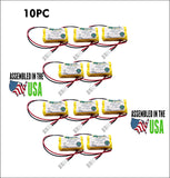 10PCS Dual-Lite 12-822,012-0822,12-822E Replacement Battery