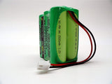 2PC 2GIG 6MR1600AAY4Z Replacement Battery for Security Alarm System
