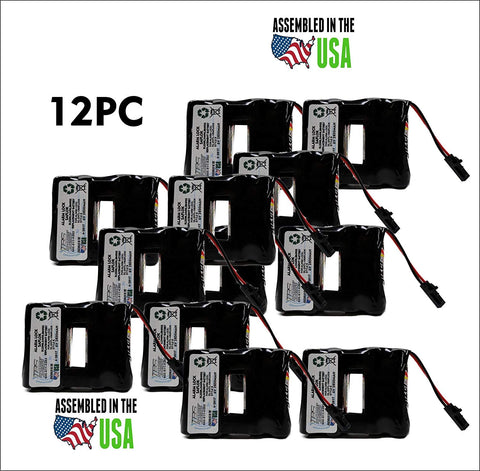 12PC Replacement Saflok System 5000,DL-2,HTL1,SL2500 Door Lock Battery
