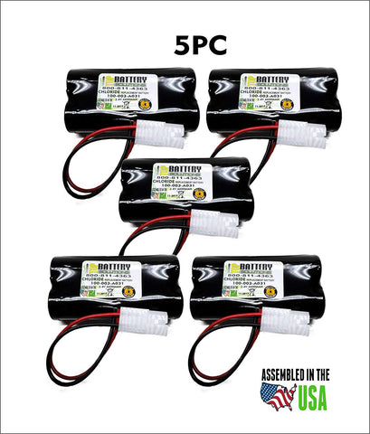 5PC Chloride 100-003-A031,100003A031 Replacement Battery