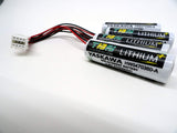 2PC YASKAWA HW0470360-A, PLC Replacement Battery for Motoman Robot 149689-1