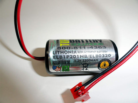 14PC Lithonia ELB1P201NB Replacement Battery - Top Battery Solutions