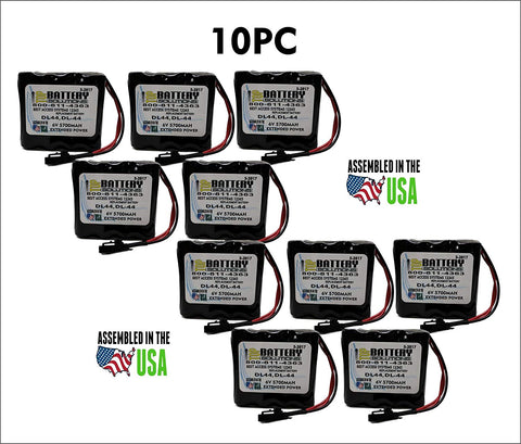 10pc Best Access Systems 12345,DL44 Door Lock replacement battery