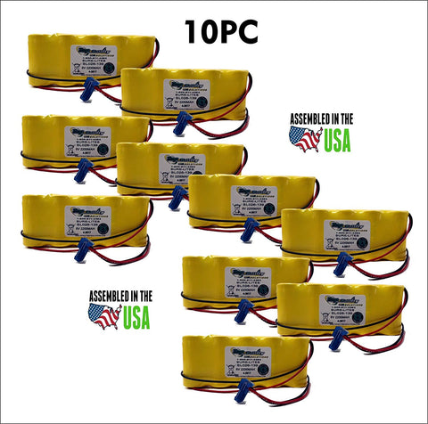 10PC Sure-Lites SL026139, 026-139,17934-P,Replacement Emergency Lighting Battery