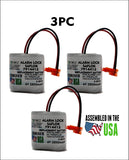 3PC Saflok 7914412, LPI, LPI/Probe, Probe Hotel Electronic Lock Battery