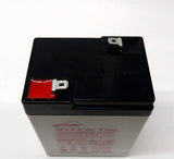 10PC 6V 5AH Rechargeable Sealed Lead Acid (SLA) Battery for Exit Light