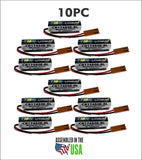 10PC GE Fanuc CR17450E-RL, A02B-0200-K102 REPLACEMENT Battery 3.0V Lithium PLC