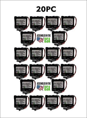 20pc Stanley Security Systems VPDBB, DL-40 Door Lock Battery