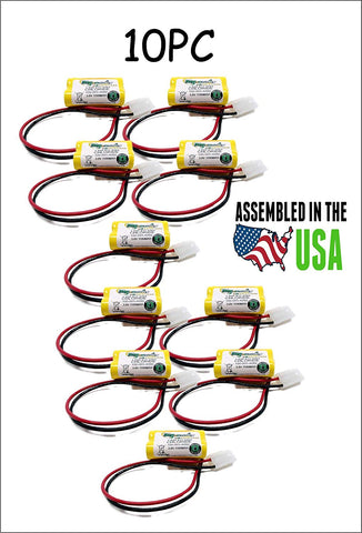 10PC 100-003-A092 or 100003A092 Chloride/Lightguard Replacement Battery