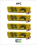 4pc Topcon 24-030001-01 Battery - Replacement for Topcon Hiper Pro, Hiper Lite Plus, Hiper-L1, Hiper Ga, Hiper Gb (Li-ion,7.4V, 5200mAh/40.56Wh)