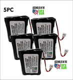 5PC VingCard Type 3 LCU Classic Mag REPLACEMENT BATTERY
