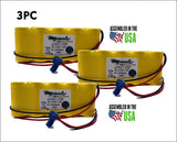 3PC Sure-Lites SL026139, 026-139,17934-P, Emergency Lighting Battery