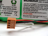 3PC HEALTHDYNE TECHNOLOGIES 900, 900S, 930S, 950S, 970S Smart Monitor Battery Replacement