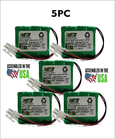 5PC Replacement Battery for ormon HEM-907 HEM-907XL 48H907NE 48H907N 48H907N-AU MGH00124 - Top Battery Solutions