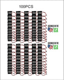 100PC 6V Doorlock Battery for Saflok S7400-12, TYPE F