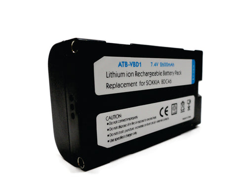New replacement for TOPCON&SOKKIA  BDC46C Battery 7.2V 2600mAh