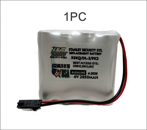 Stanley Security Systems 35HZ, DL-3 Door Lock REPLACEMENT Battery