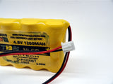 UNITECH  D-A1200BT, SL026-139 Emergency Light Battery 4.8V 1.2Ah