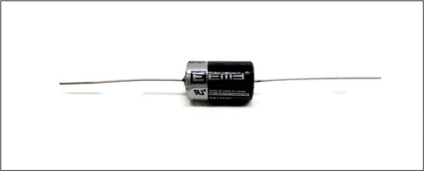 EEMB ER14250-AX Replacement for Saft LS14250-AX Battery - 3.6V 1/2 AA with Axial Leads