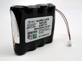 1866 PCS Replacement SAFLOK A28110 6V Hotel Door Lock Battery Fits 884952, A28110, A28100, DL-12/4, HTL-11/13, Intellis, MT